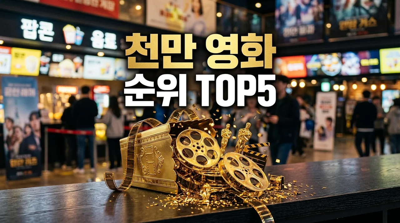 역대 천만 영화 순위 TOP5: 한국 영화 흥행 비결 심층 분석