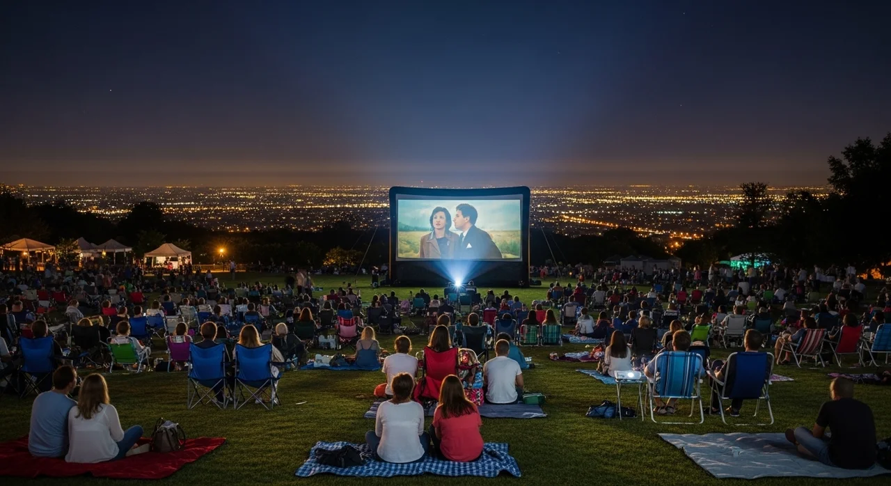 낭만 가득한 야외 무료 영화관과 축제