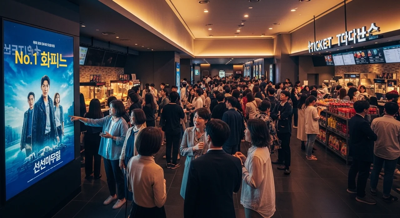 극장가를 뒤흔든 센세이션: 압도적 예매율 1위 신작 등장!