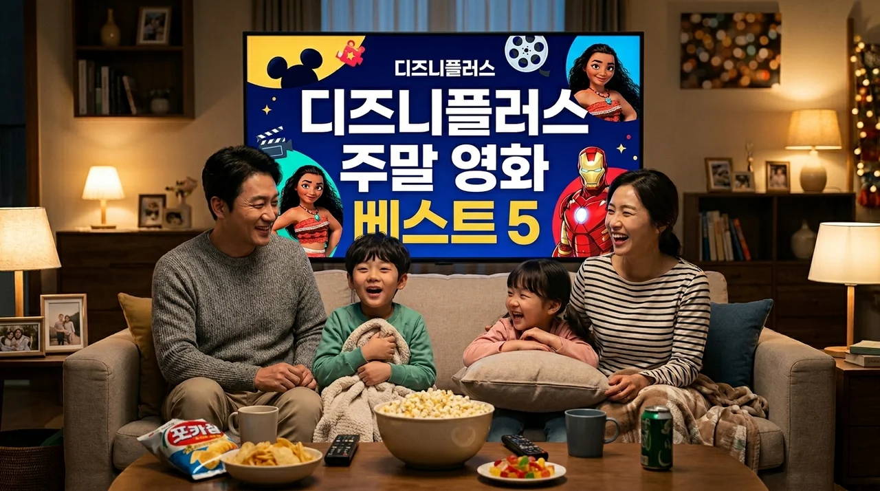 디즈니플러스 주말 영화 BEST 5: 가족과 함께 즐길 추천작