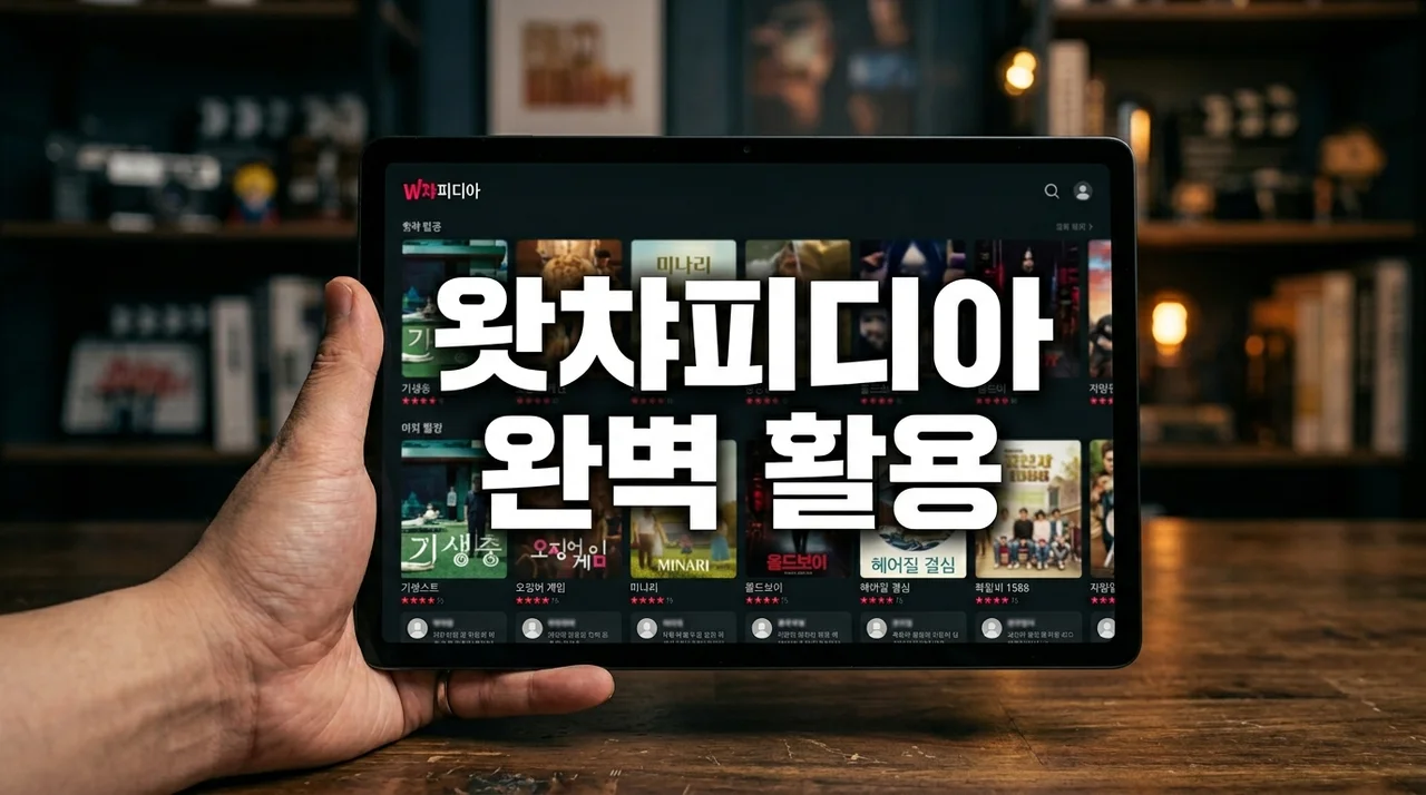 왓챠피디아 200% 활용 가이드: 내 인생작 찾는 법 & 추천 콘텐츠