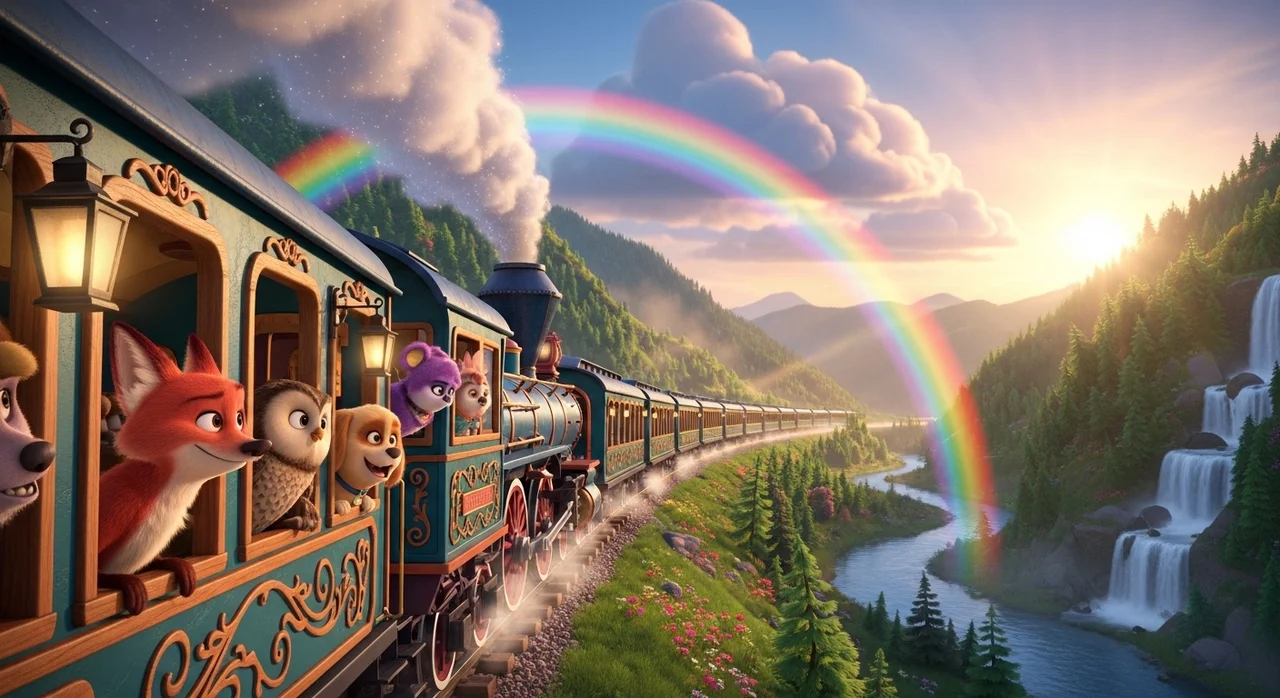 어린이 영화 펫 트레인: 온 가족을 위한 판타지 어드벤처의 시작