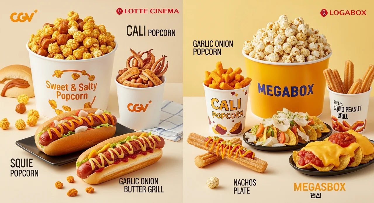 국내 3대 영화관별 꼭 먹어봐야 할 시그니처 메뉴