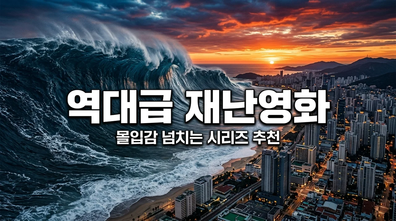 재난영화 시리즈 추천 TOP 5! 넷플릭스 인생작부터 명작까지