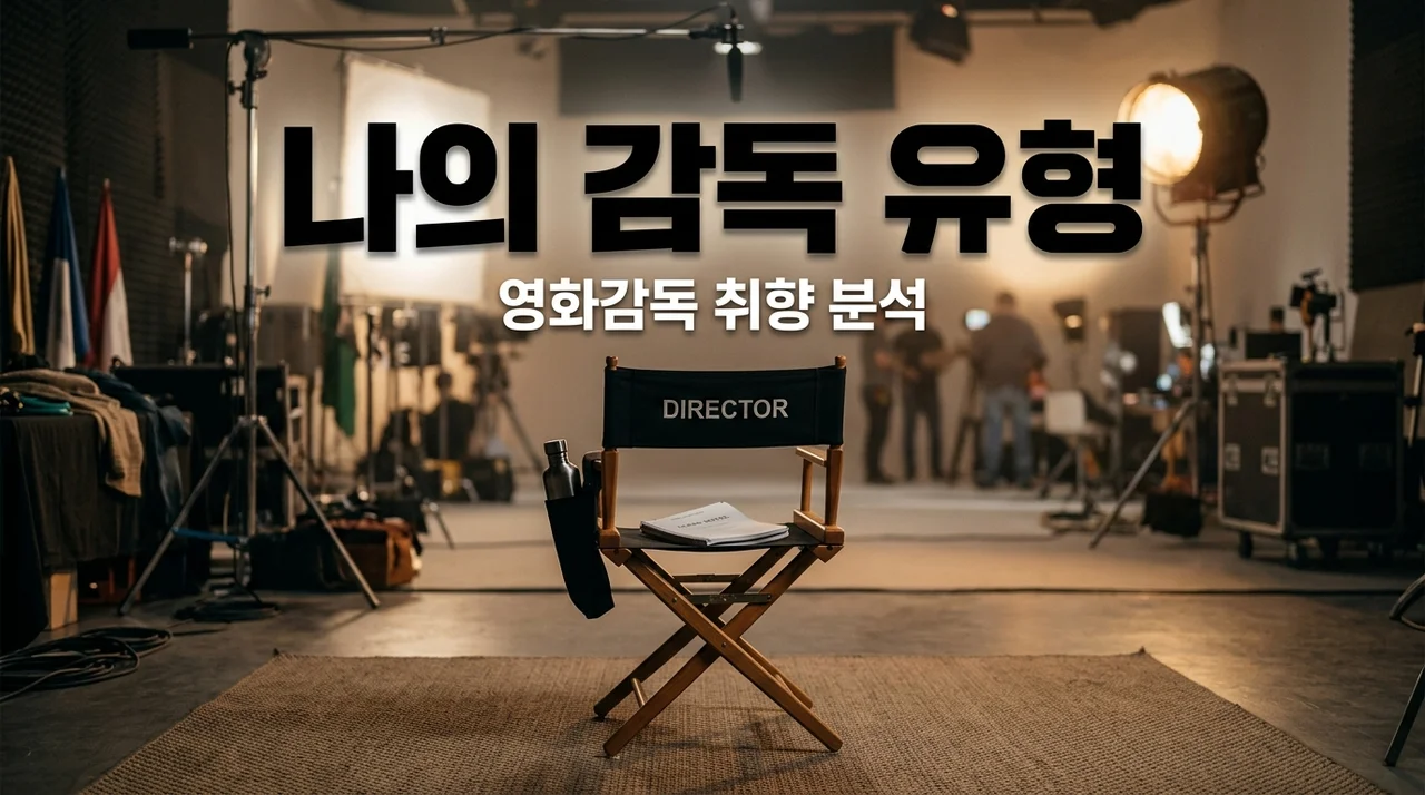 제일 좋아하는 영화감독 유형으로 보는 나의 숨은 취향 분석 가이드