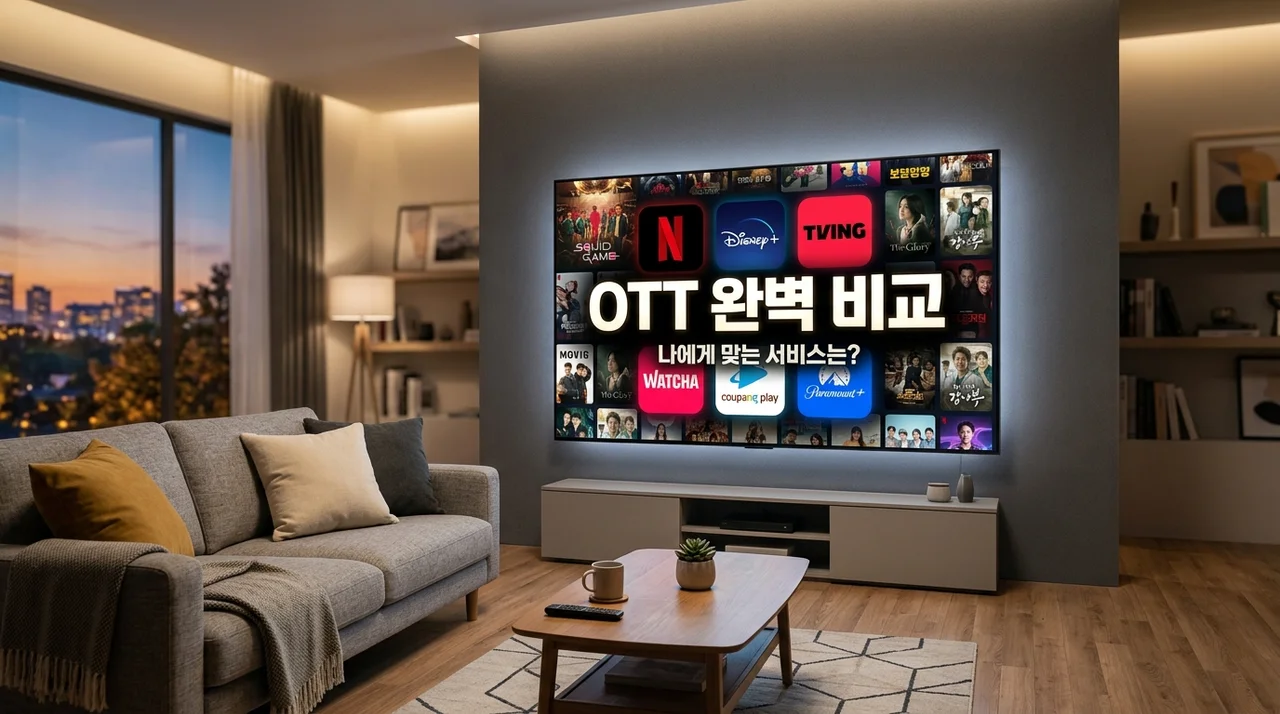 넷플릭스 디즈니플러스 OTT 비교 추천 및 요금 할인 꿀팁 총정리