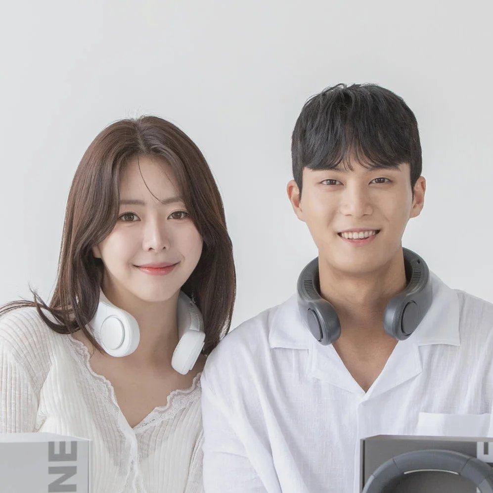 디센느 리뉴얼 아이스 급속 냉각 넥밴드 휴대용 선풍기 상세 이미지 6