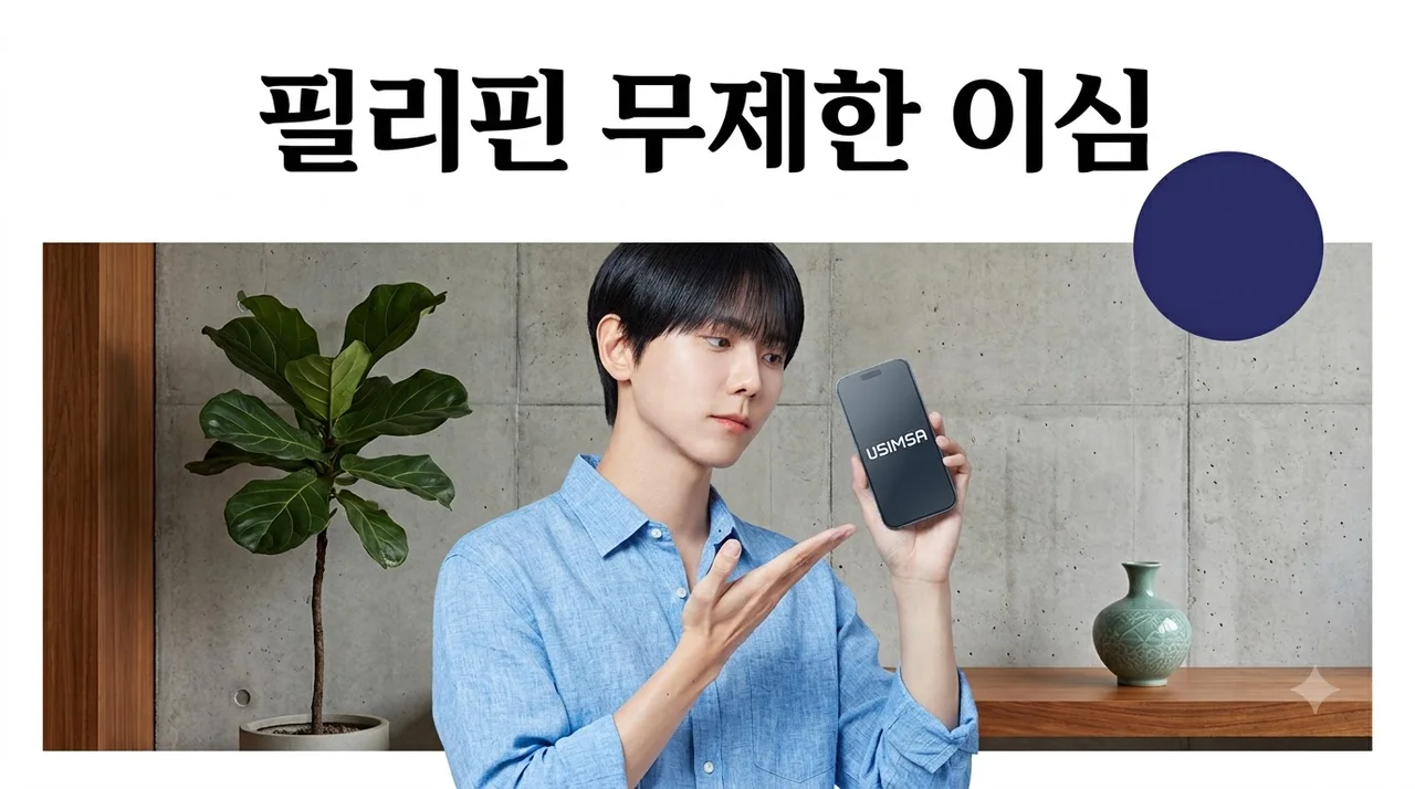 필리핀 이심 eSIM 세부 보라카이 Smart 매일 500MB 무제한 유심사 후기