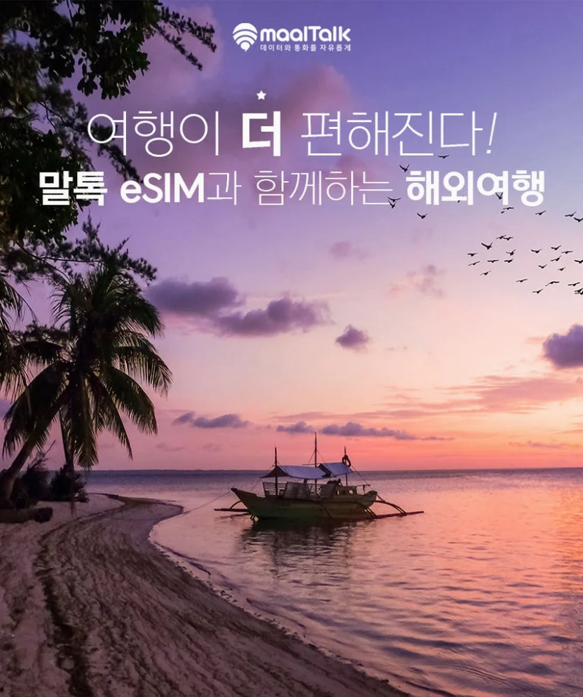 필리핀이심 esim 세부 보홀 보라카이 글로브 5G 1일 1GB e심 로밍전화 상세 이미지 1